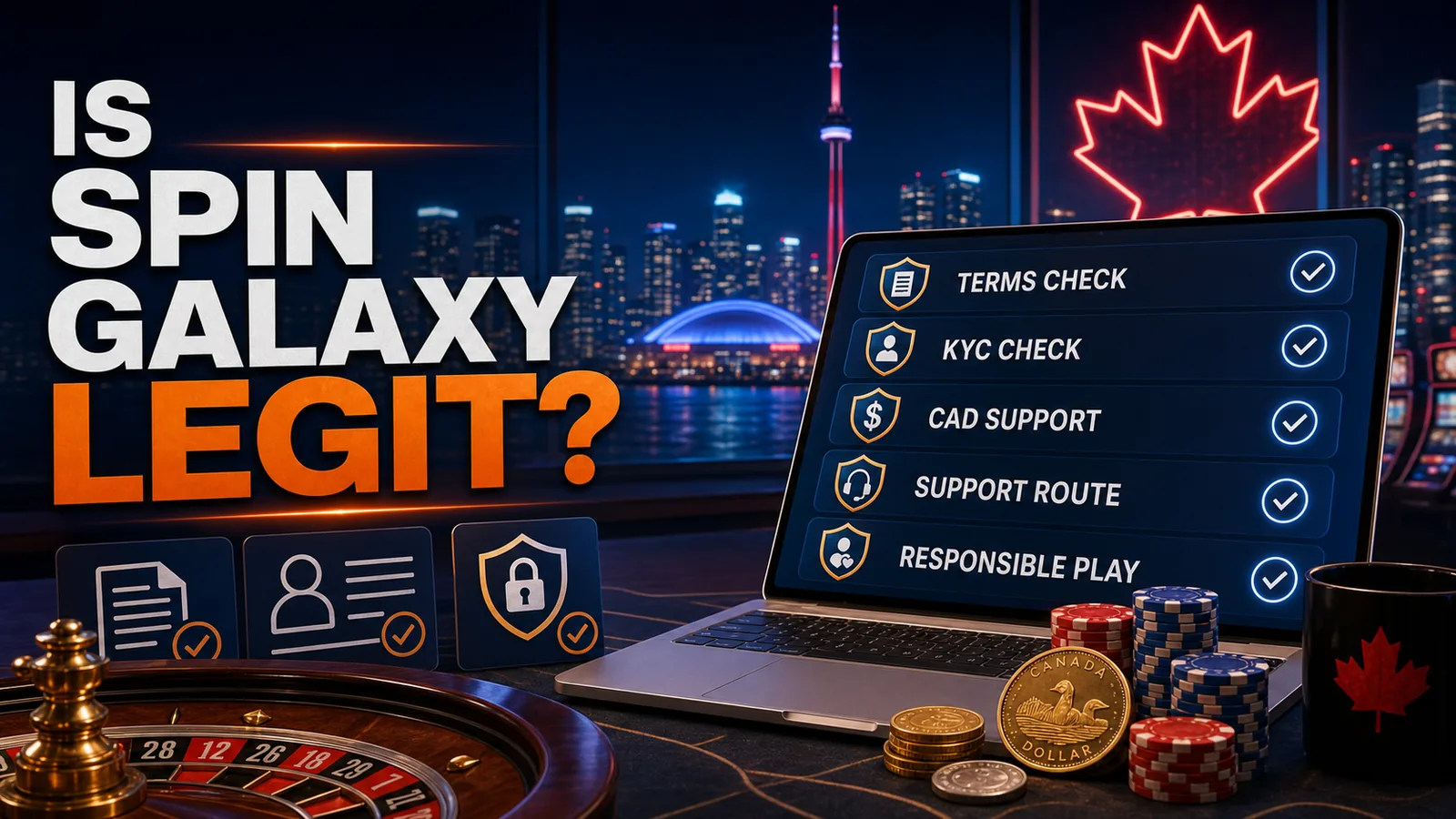 Is Spin Galaxy Casino Legit and Safe for Canadians? Canada content banner